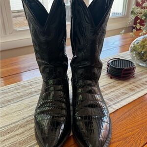 Black Cowboy Boots